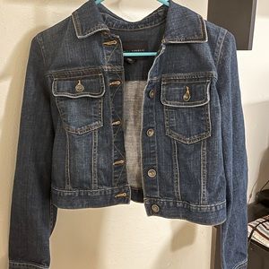 Banana Republic Jean Jacket Small Petite Stretch